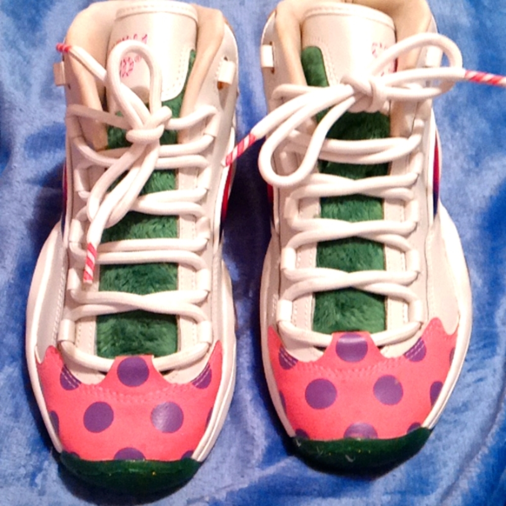 Limited edition Candyland Allen Iverson questions Reeboks